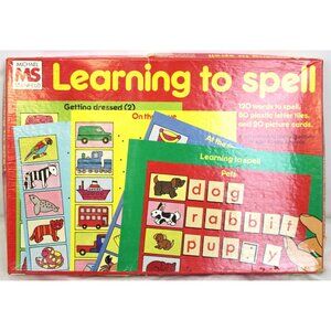 Vtg Michael Stanfield Learning to Spell Activity Age 4-6 Preschool Kindergarten